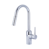 Pioneer Faucets Single Handle Pull-Down Kitchen Faucet, Compression Hose, Chrome, Number of Holes: 1 Hole 2MT261